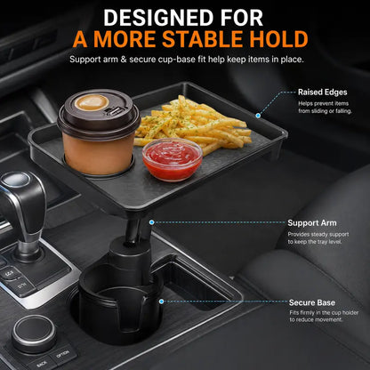 Car Cup Holder Tray Table