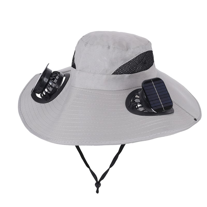 🔥HOT SALE 49% OFF - ☀️Solar-Powered Outdoor Cooling Fan Hat