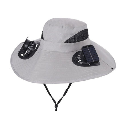 🔥HOT SALE 49% OFF - ☀️Solar-Powered Outdoor Cooling Fan Hat