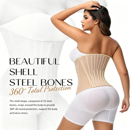 🔥✨ Snatch Your Waist Instantly — Waist Trainer Corset Shapewear 💃