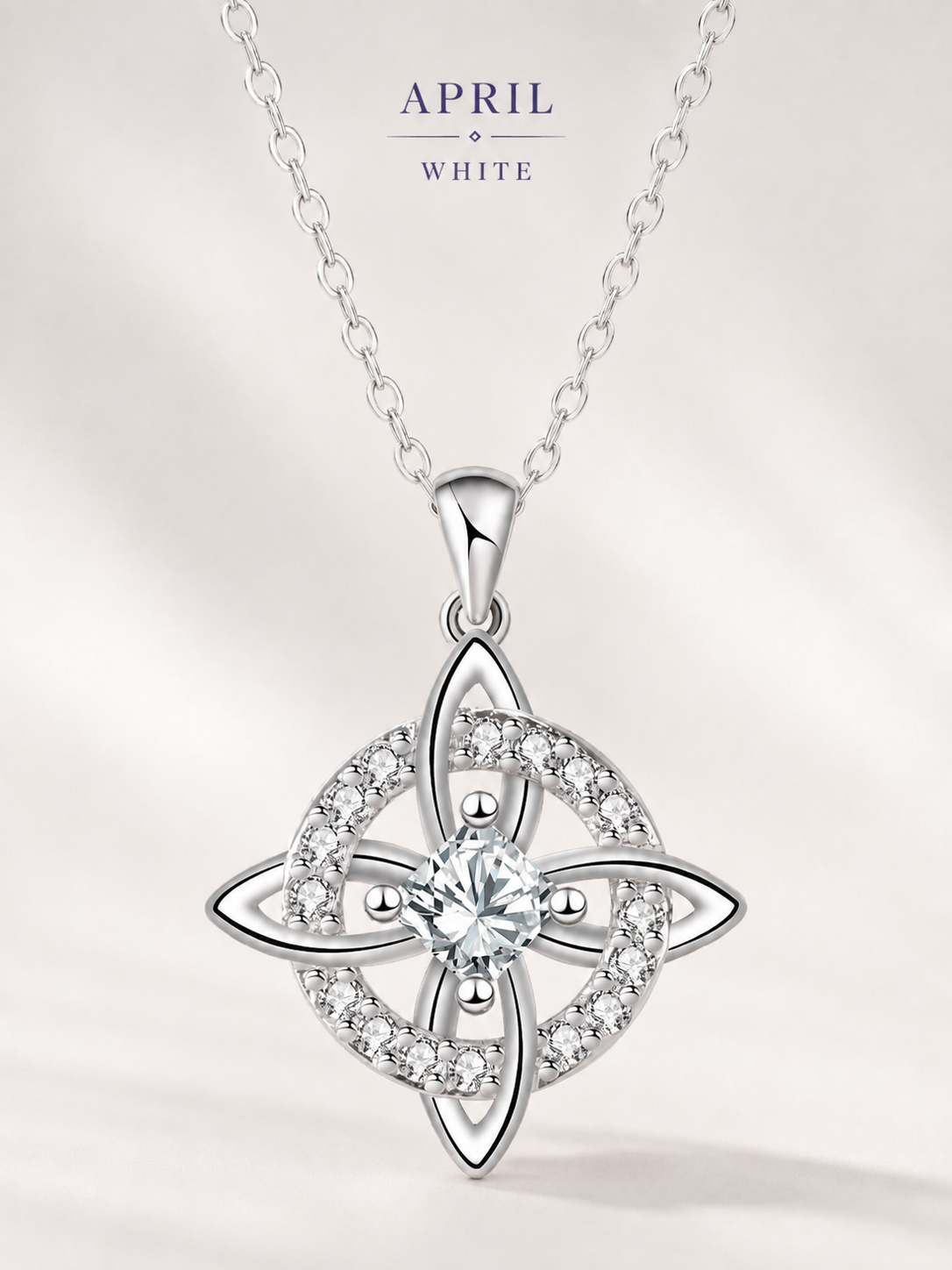 💫Birthstone Witches Knot Necklace