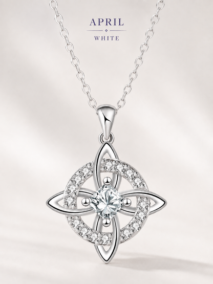 💫Birthstone Witches Knot Necklace