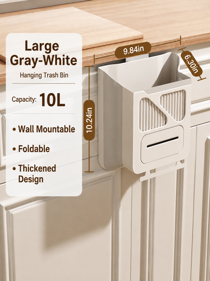 🥕 Hanging Kitchen Trash Bin – Cleaner Countertop Scrap Bin
