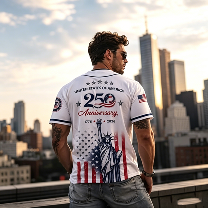 USA 250th Anniversary Baseball Jersey