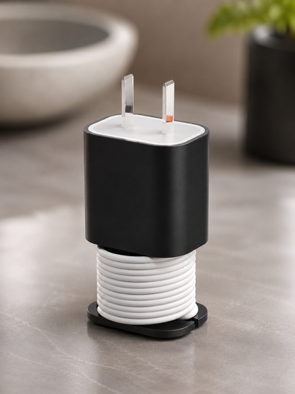 2-in-1 Silicone Charger Protective Case (with Cable Storage)