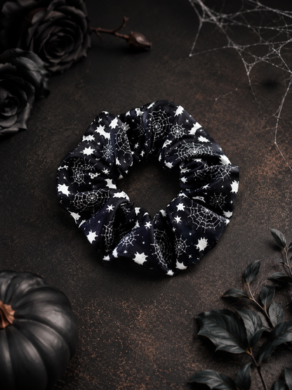 🎃 Hand-Illustrated Halloween Scrunchie Collection