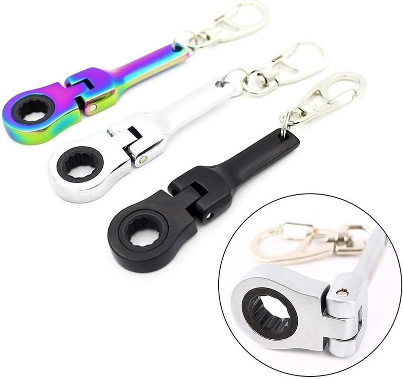 🏆LAST DAY SALE 49% OFF - Mini 10mm Ratchet Wrench Keychain