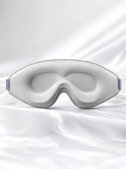 😴 3D Zero-Pressure Blackout Sleep Mask – Lash-Friendly Contoured Memory Foam Eye Mask