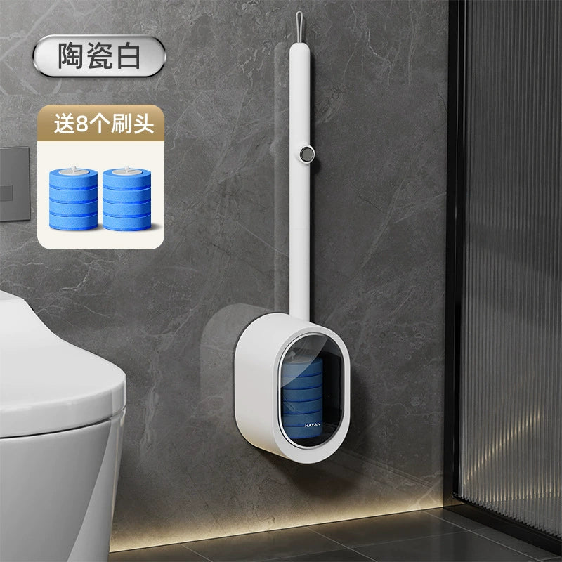 SOPAMI Disposable Toilet Brush Kit | No-Touch Toilet Cleaner