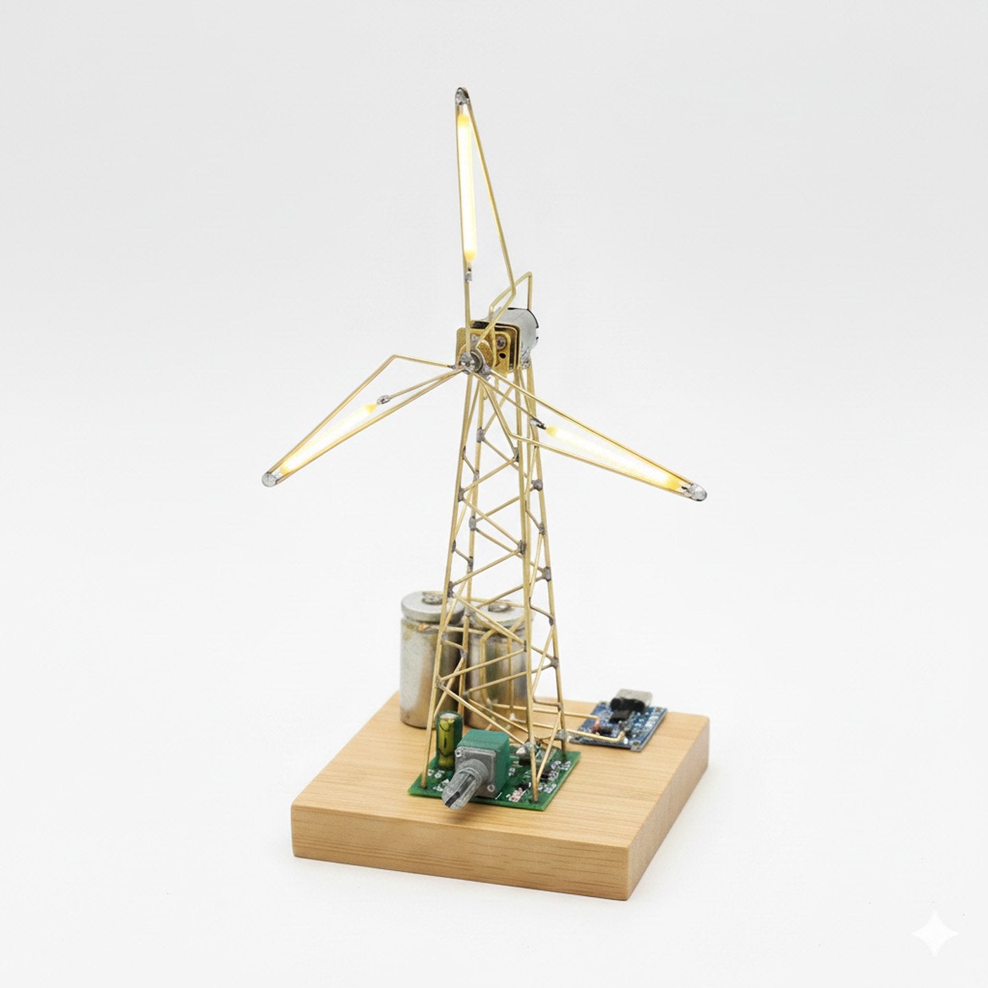 🏆Hot Sale 💡DIY Industrial Retro Windmill Lamp | Hand-Craft Your Own Warm Ambience