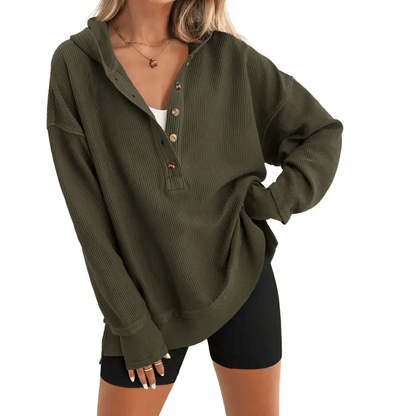 Womens Fashion Long Sleeve Hoodie
