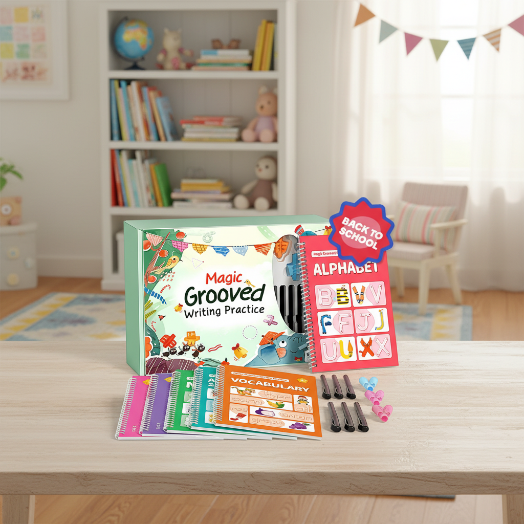 🖍️Kids Reusable Writing Workbook, Early Learning Gift