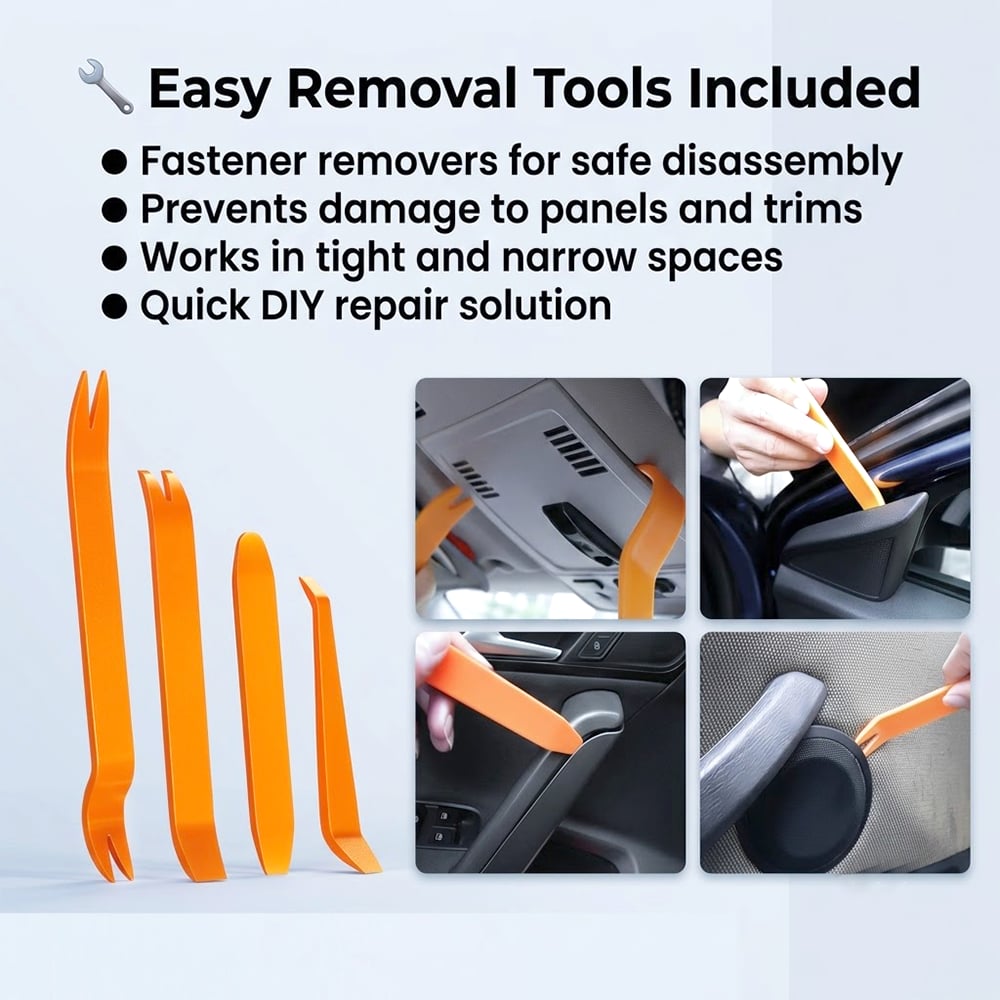 🚗 725PCS Car Push Retainer Clips & Fastener Assortment Kit