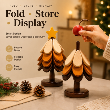 ✨ Magic Foldable Tree Trivet | Decor & Heat Resistant Table Protector