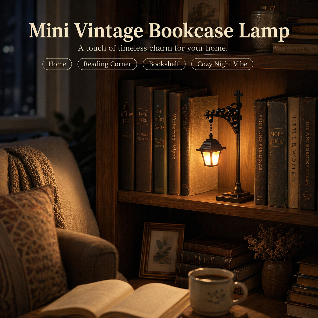 🔥Last Day 49% OFF-📚Library Lantern-Decorative Bookshelf Lighting