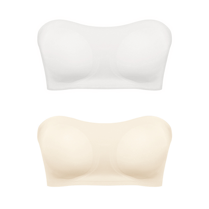 ⏰Buy 1 Get 1 Free💕Non-Slip Crossover Side Hook Bandeau Bra