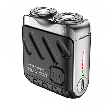 🎁 Father’s Day 💐Portable Rotary Dual Ring Electric Shaver