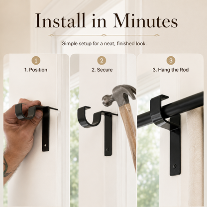 ⚡️Hot Selling🛠️ Universal Curtain Rod Hooks1