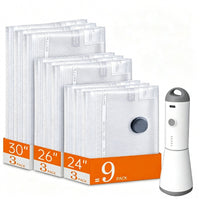 Rechargeable Pump(Gray)+ 9 Bags