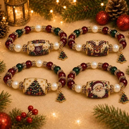✨ Handmade Holiday Charm Bracelet | Seasonal Jewelry Inspired by Nature & Celebrations