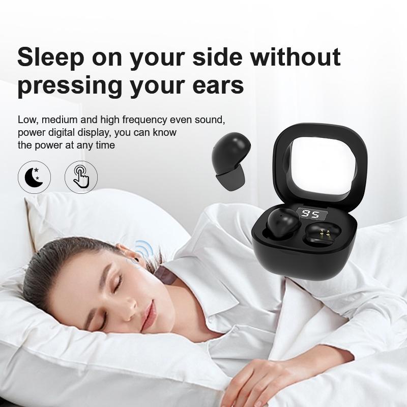 Mini Invisible Headphones Bluetooth 5.4 True Wireless In-Ear Earphones
