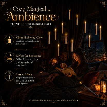 ✨ Floating Candles That Light Up Like Magic 🪄