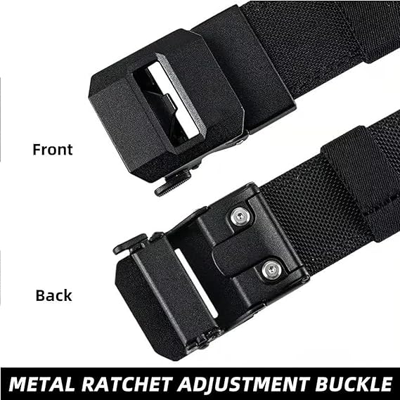 🔗 Ultra-Durable Ratchet Belt – Built for Action