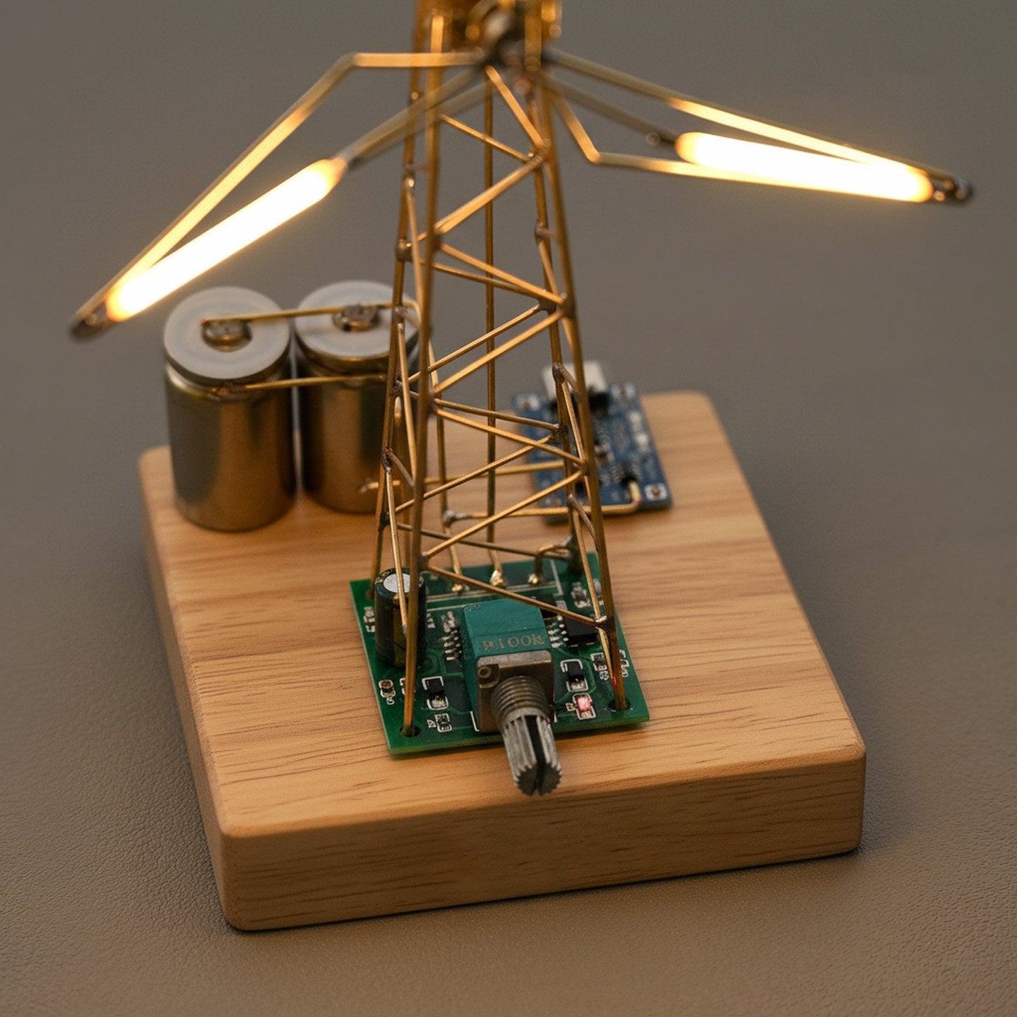 🏆Hot Sale 💡DIY Industrial Retro Windmill Lamp | Hand-Craft Your Own Warm Ambience