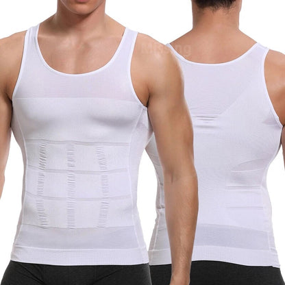 ⭐⭐Fashion Hit Men Round Neck Compression Tank Top