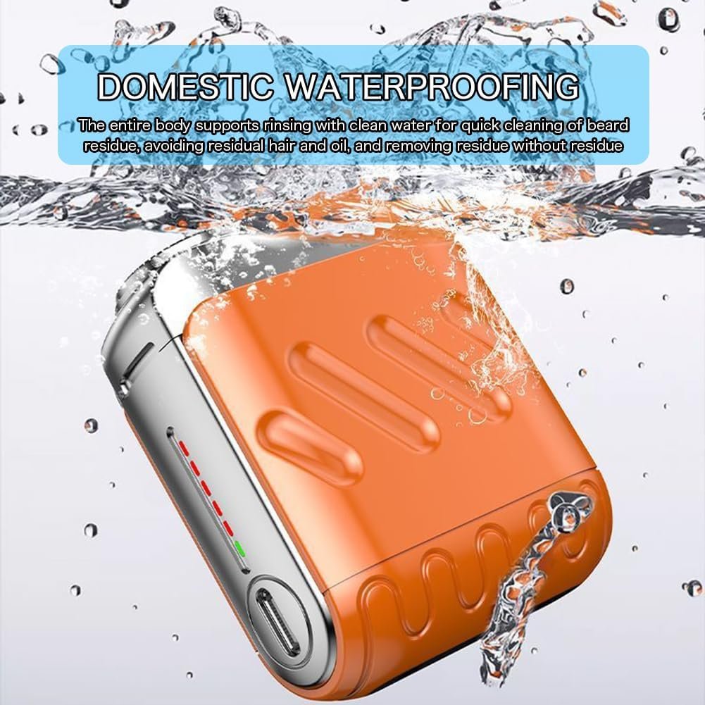 🎁 Father’s Day 💐Portable Rotary Dual Ring Electric Shaver
