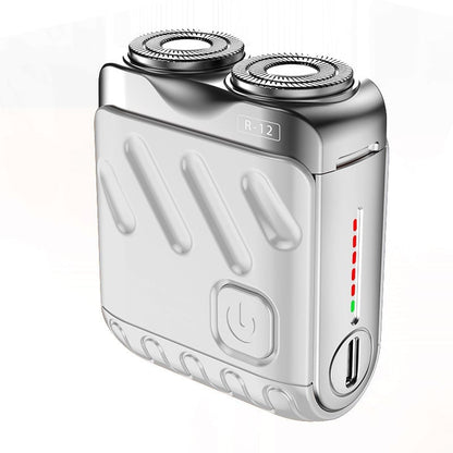 🎁 Father’s Day 💐Portable Rotary Dual Ring Electric Shaver
