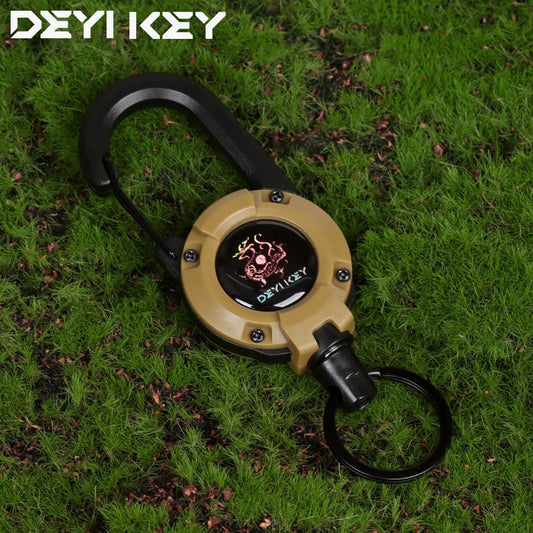 🔥[Buy 1 Get 1 Free]3 In 1 new multifunctional Retractable Pull Reel Carabiner Keychain