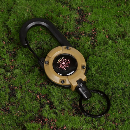 🔥[Buy 1 Get 1 Free]3 In 1 new multifunctional Retractable Pull Reel Carabiner Keychain