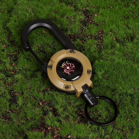 🔥[Buy 1 Get 1 Free]3 In 1 new multifunctional Retractable Pull Reel Carabiner Keychain