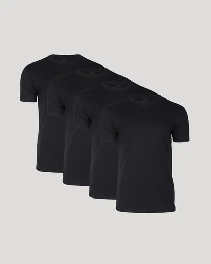 👕 Men’s Premium Crew Neck T-Shirt 4-Pack
