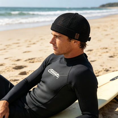 🧢 Men’s Breathable Brimless Docker Hat – Cool & Minimal Style 🔥