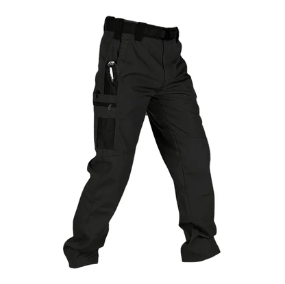 🔥LAST DAY 49%---Men's Waterproof Tactical Work Pants - Solid Color with Multi-Pockets for Outdoor Activities