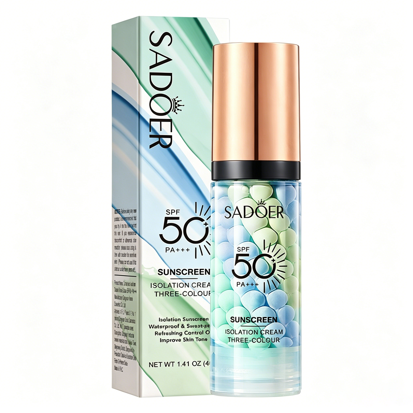 ✨ Viral Beauty | 3-in-1 Color Correcting Facial Serum Primer SPF 50 PA+++