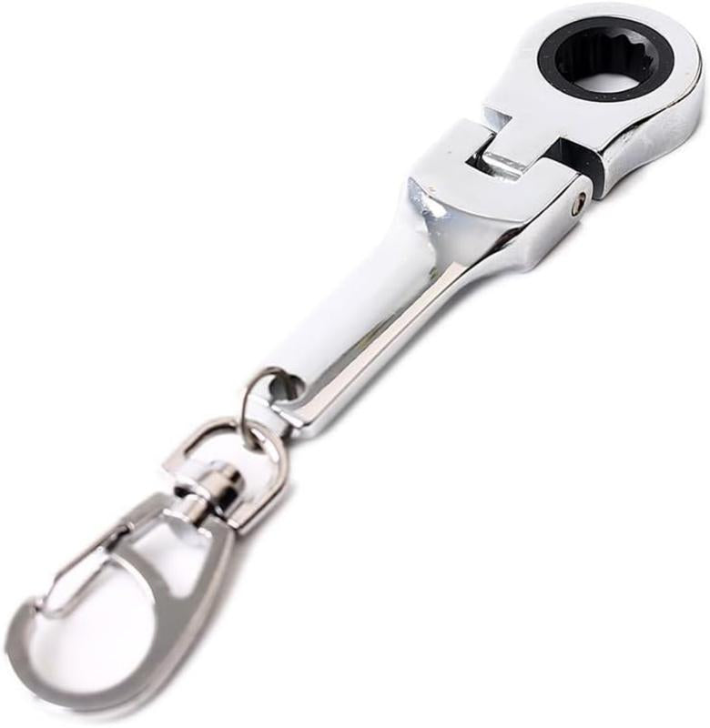 🏆LAST DAY SALE 49% OFF - Mini 10mm Ratchet Wrench Keychain