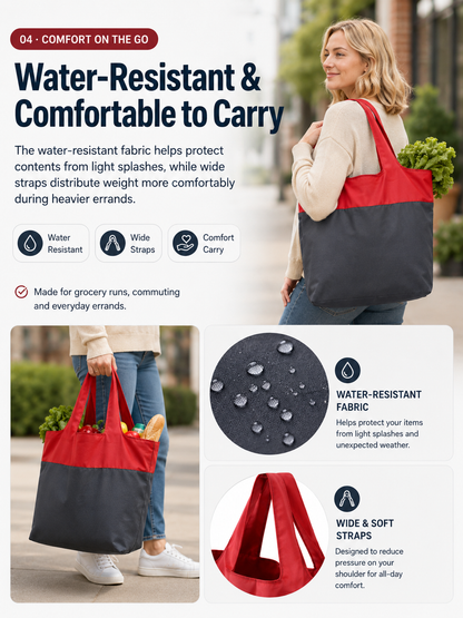 Eco-Friendly Foldable Large Capacity Shopping Bag