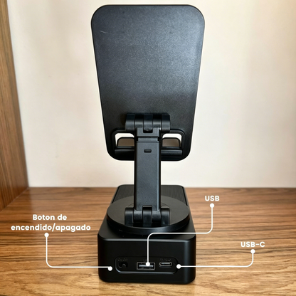 3 in 1 Wireless Bluetooth-compatible Portable Cell Phone Holder Speaker