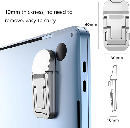 2 Pcs Zinc Alloy Foldable Laptop Stand