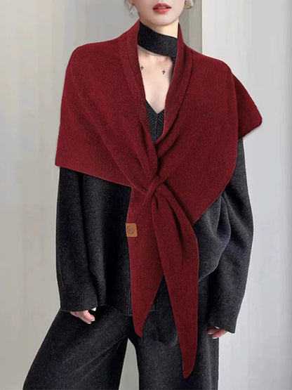 💝Effortless Elegance Knit Shawl – Soft & Cozy Wrap for Women