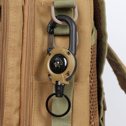 🔥[Buy 1 Get 1 Free]3 In 1 new multifunctional Retractable Pull Reel Carabiner Keychain