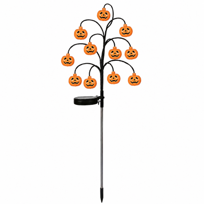 Halloween Garden Pumpkin Lantern - Solar Powered
