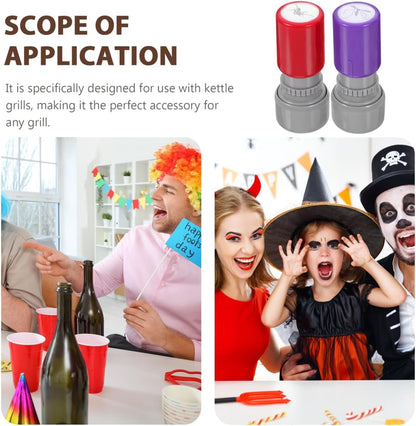 2 Pcs Mosquito Stamp Prank Self Inking Stamps