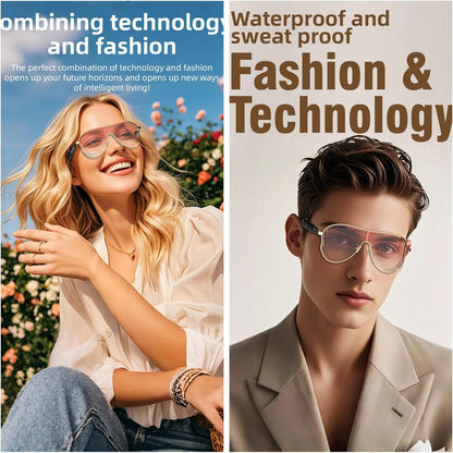 🕶️ Smart Bluetooth Sunglasses – Music & Style 🎵