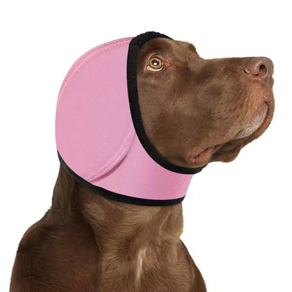 Dog Calming Ear Wrap — Stop Anxiety from Fireworks, Thunder & Baths
