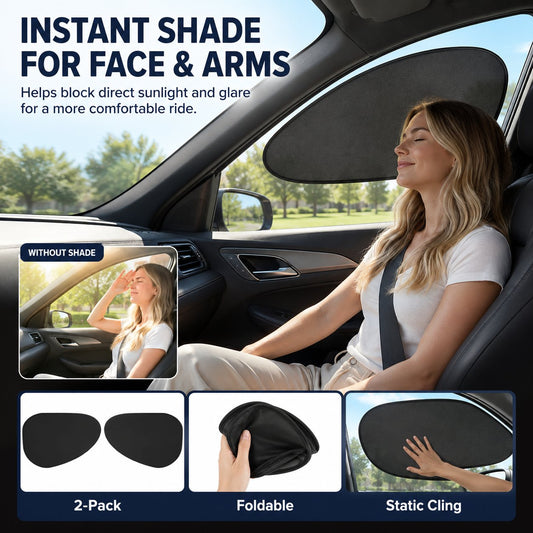 Car Window Sunshades (2-Pack/4-Pack)
