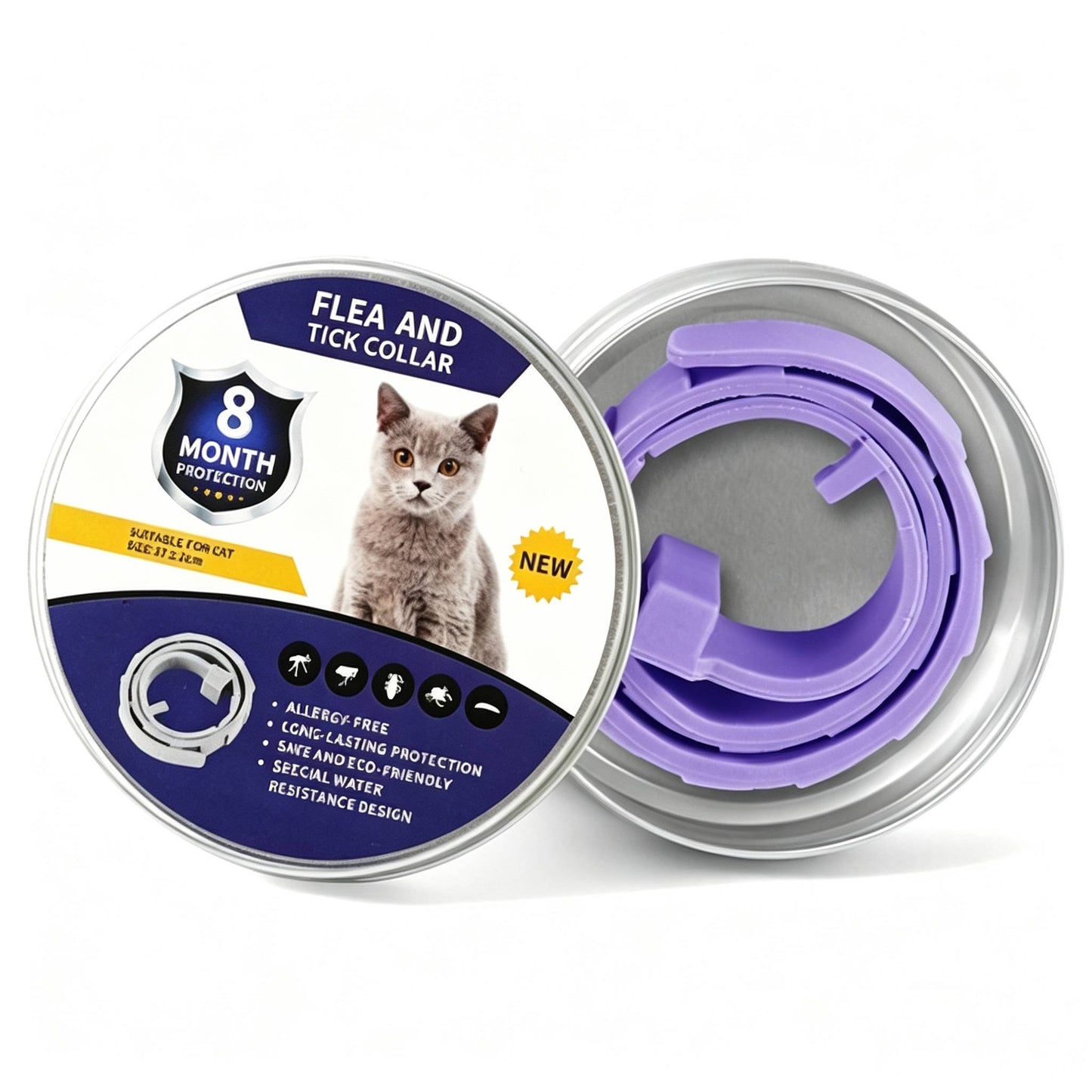 🔥 55% OFF TODAY 🐾 Fresh Scent Pet Collar For Dogs & Cats